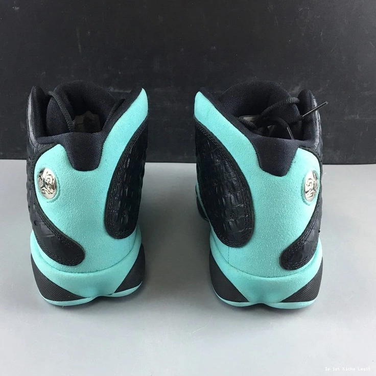 13 Green  Island 414571-030 Jordan Retro Black 0122